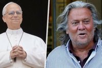 Trumpův stratég a konspirátor Bannon o novém papeži Lvu XIV.: „Zmanipulované volby!“