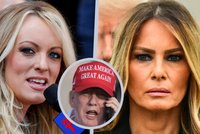 Ponížená Melania Trumpová: Zasáhla ji Trumpova aféra s pornohvězdou Stormy Daniels