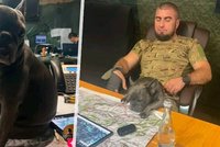 Průšvih na Ukrajině: Plukovník »propálil« tajné mapy a pozice armády. Kvůli fotkám psa