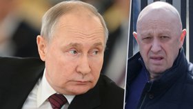 Putin versus Prigožin: u lidí je populárnější šéf wagnerovců. Můžou za to jeho konflikty.