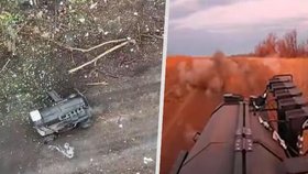 Ukrajinského vojáka zachránili až na sedmý pokus. Přežíval přes měsíc, jídlo mu vozily drony.