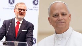 Premiér Fiala obdržel vyznamenání od papeže za ochranu náboženské svobody.