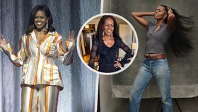 Michelle Obamová bere Ozempic? Během nového focení viditelně shodila.