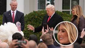 Melania na Den díkůvzdání očima expertky: Působila „napjatě“. Měla strach z krocana?
