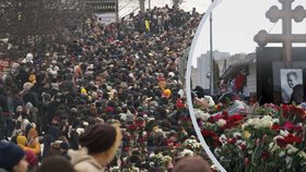 „Jako náboženský průvod!“ Rusové po pohřbu Navalného líčí dojmy z nekonečného davu 