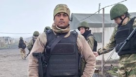 35letý Ganesh se jako jeden z mála Nepálců vymanil z ruské armády.