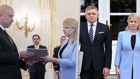 Čaputová jmenovala novou vládu: Fico počtvrté premiérem, ministrem i syn Joža Ráže