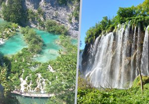 Nejnavštěvovanějším místem v Chorvatsku jsou Plitvická jezera. Trasa s panoramaty je však uzavřená.