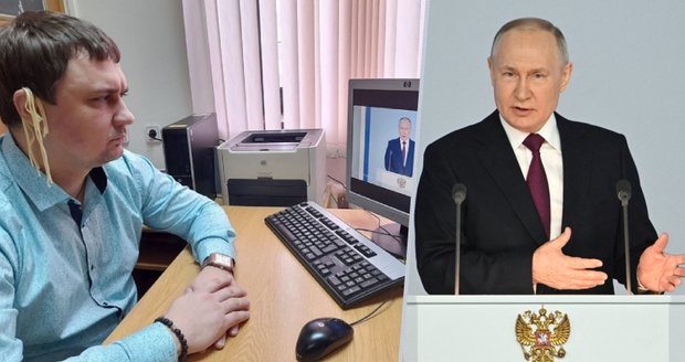 Putina poslouchal s nudlemi na uších: Ruský politik za svůj čin dostal vysokou pokutu