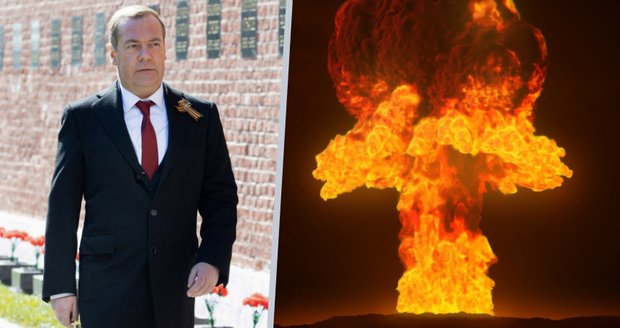 Putinův muž Medveděv pohrozil třetí světovou válkou: Přijde jaderná zima, epidemie a hladomor