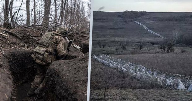 „Zeď smrti“ má zastavit ruský postup. Ukrajinci po neúspěších protiofenzivy budují masivní obranu