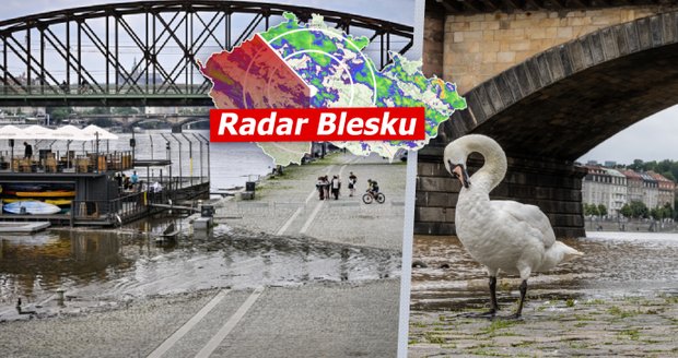 Většinu Česka zasáhnou ve čtvrtek večer a noci na pátek silné bouřky.