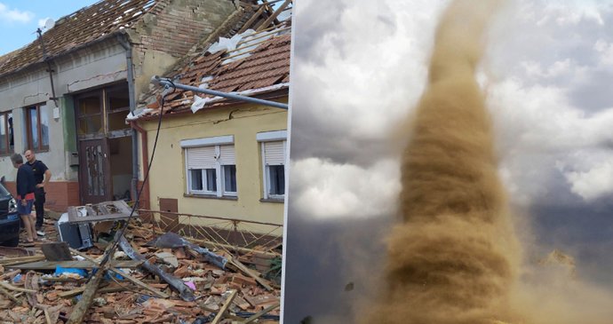 Před dvěma lety vzniklo ničivé tornádo na Břeclavsku a Hodonínsku