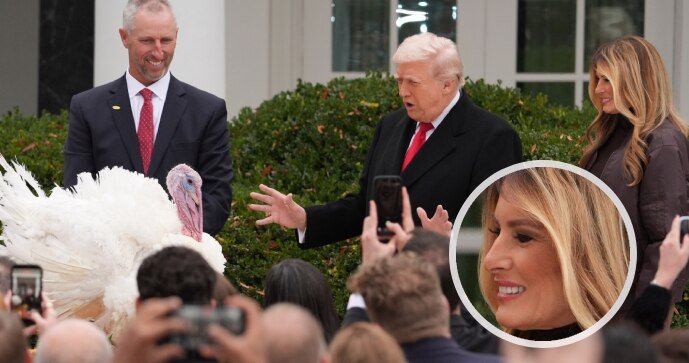 Melania na Den díkůvzdání očima expertky: Působila „napjatě“. Měla strach z krocana?