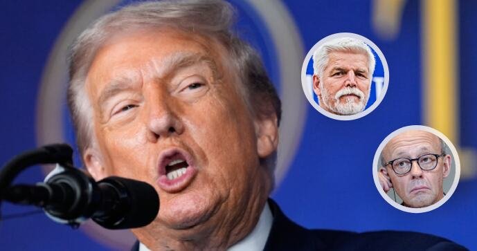 Reakce na Trumpův návrh míru na Ukrajině: Merz ruší program, Lipavský zmínil Mnichov