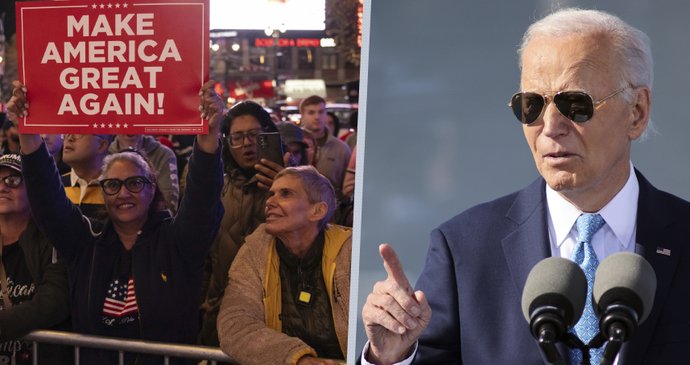 Biden označil příznivce Trumpa za „odpad"? Bílý dům to popírá, Trump se naštval.