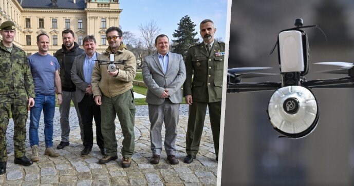 Vojenská policie šetří drony pro Ukrajinu od Skupiny D. Vetchý a Řehka budou spolupracovat