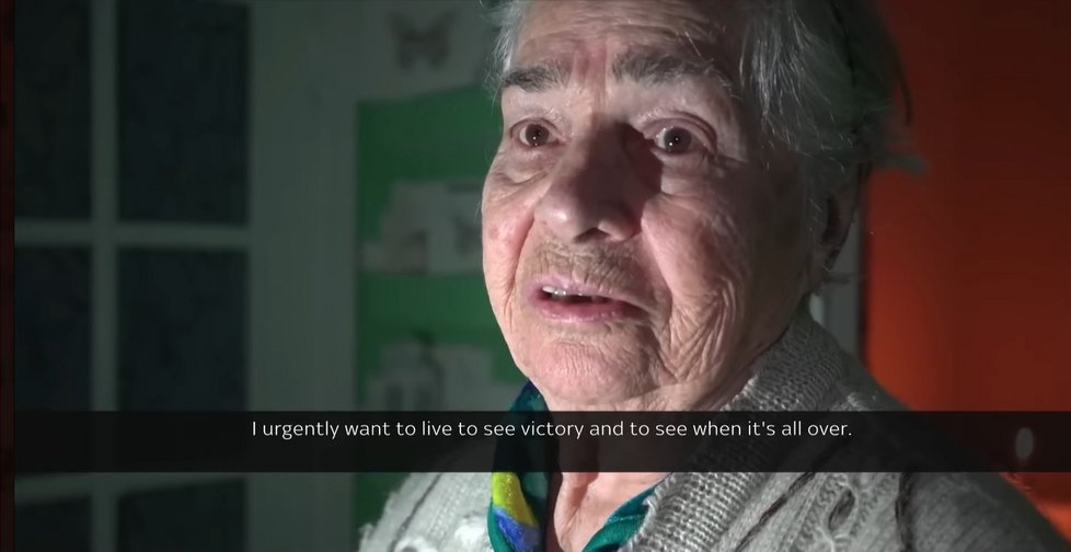 Anna, 91letá babička
