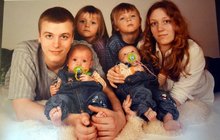 Zasloužilá matka Veronika (43) ze Zbýšova: 6 dětí, z toho dvoje dvojčata!
