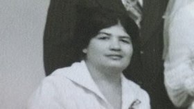 Biologická matka Hany Šatánkové Marie Reisová jako mladá.