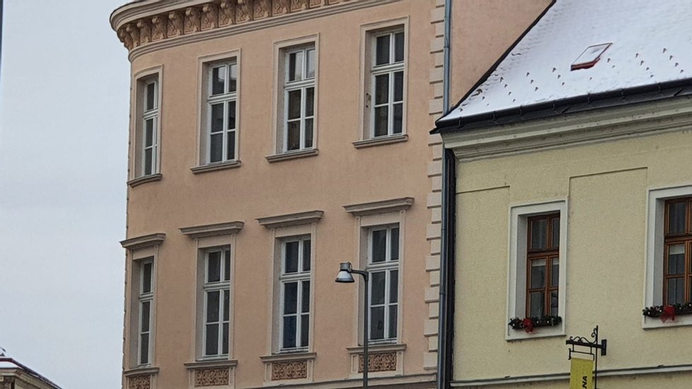 Dům u znojemského Horního náměstí, ve kterém došlo den před Štědrým dnem k dvojnásobné vraždě.