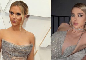 Scarlett Johanssonová a její dvojnice