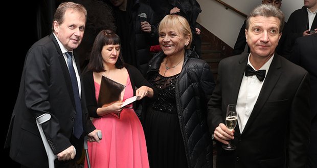 Petr Dvořák, Pavla Tomicová a Josef Mareš