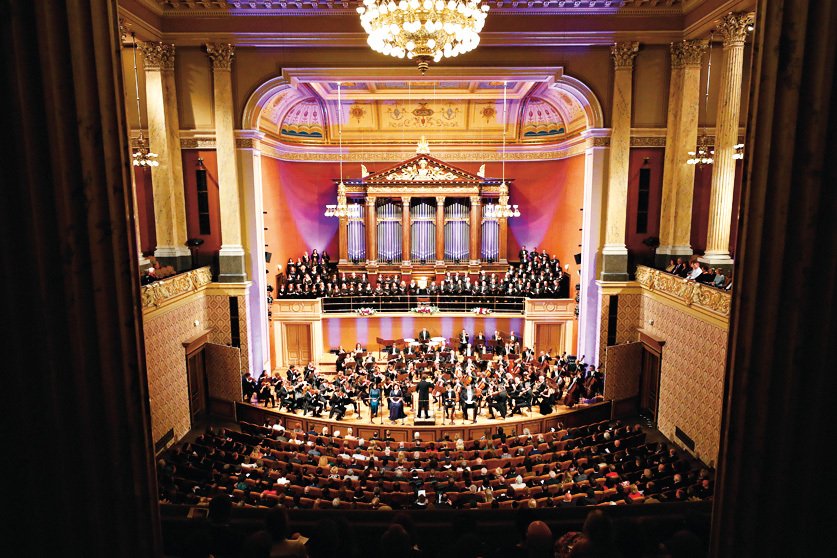 Dvořákova síň hostí koncerty klasické hudby již více než století