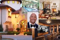 Svalovec Dwayne Johnson po slevě koupil »kousek Toskánska« uprostřed LA: Stálo ho to 600 milionů!