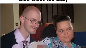Vrah z Facebooku: Chtěl zabít i dítě!
