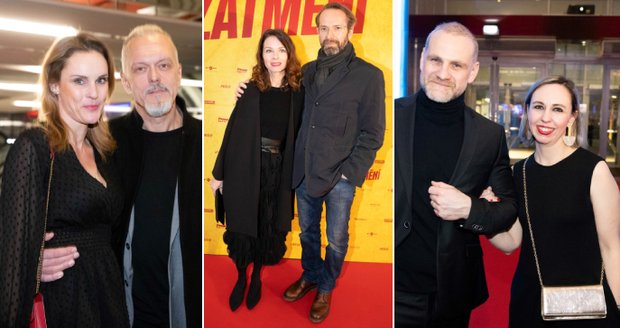 Viktor Dyk, Jan Révai a Ján Jackuliak s partnerkami