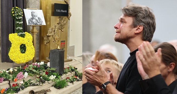 Pohřeb jazzmana Víti Marka