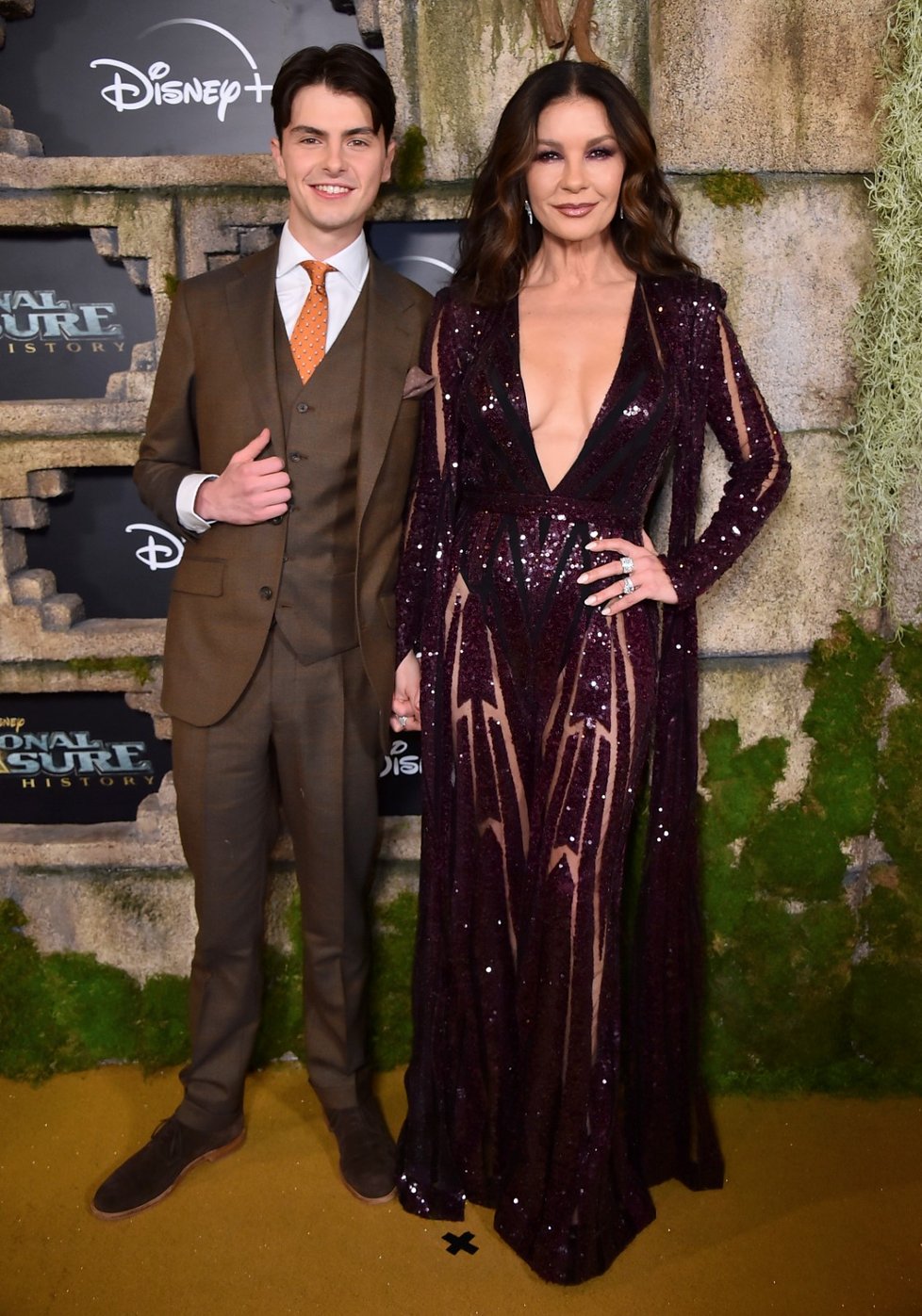 Catherine Zeta-Jones a její syn Dylan Michael Douglas