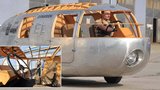 Češi vyrábí pro Američany unikátní dárek: Kopii Dymaxionu, auta se 3 koly!