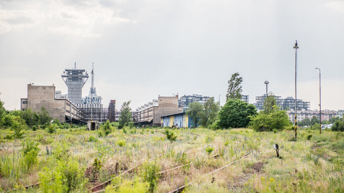 Brownfield v Praze na Třebešíně