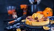 Dýňový cheesecake s pomeranči