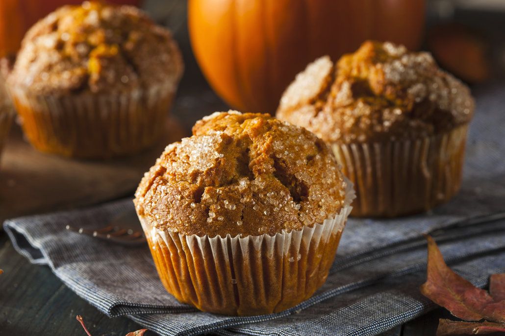 Muffiny z dýně jsou vláčné a voní podzimním kořením