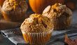 Muffiny z dýně jsou vláčné a voní podzimním kořením