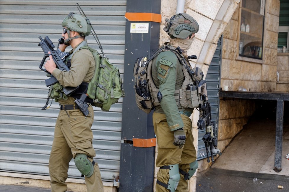 Razie izraelské armády v Dženínu na Západním břehu (13. 12. 2023).