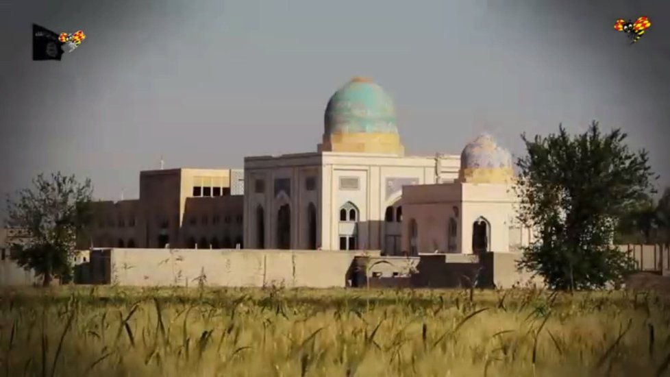 Šíitská mešita před zničením.