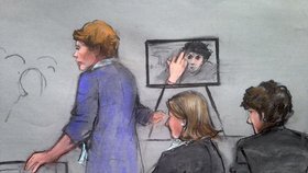 Soud s atentátníkem z Bostonu Džocharem Carnajevem: Ukázali záběr, na kterém Carnajev vztyčil prostředníček