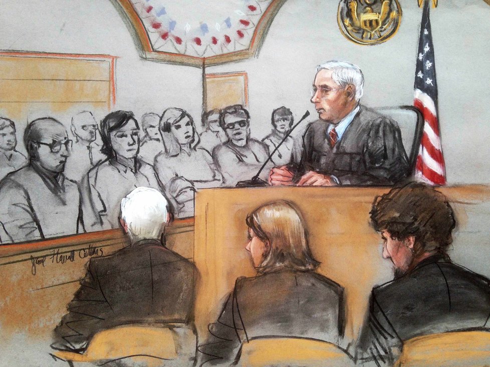 Soud s atentátníkem z Bostonu Džocharem Carnajevem