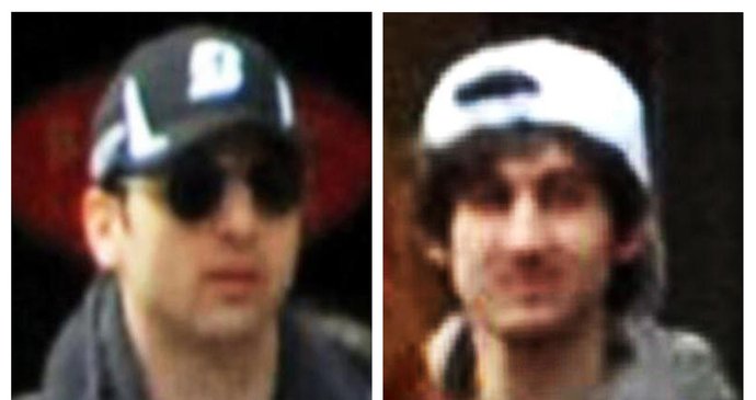 Fotky čečenských bratrů, atentátníků z Bostonu