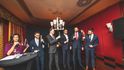 Křest E15 Premium. Zleva Michaela Hergetová, Nikita Poljakov, Tomáš Stránský, Jaroslav Havel, Tomasz Wiatrak a Juraj Felix. Křest E15 Premium. Zleva Michaela Hergetová, Nikita Poljakov, Tomáš Stránský, Jaroslav Havel, Tomasz Wiatrak a Juraj Felix.