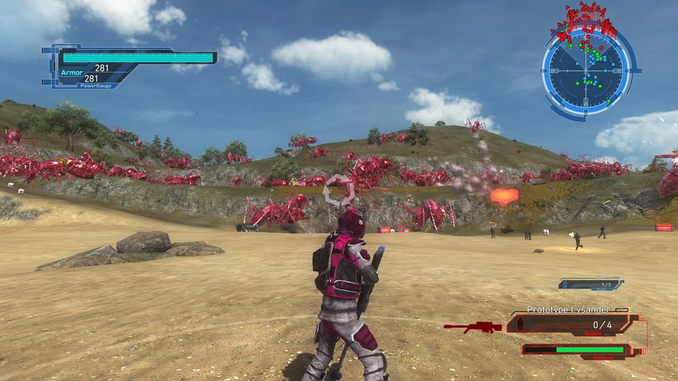 Earth Defense Force 5 pro PlayStation 4