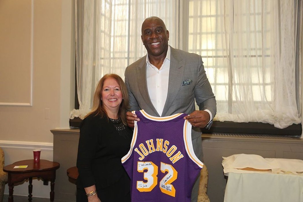 Basketbalová legenda Earvin »Magic« Johnson