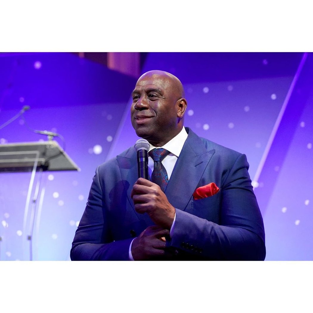 Basketbalová legenda Earvin »Magic« Johnson