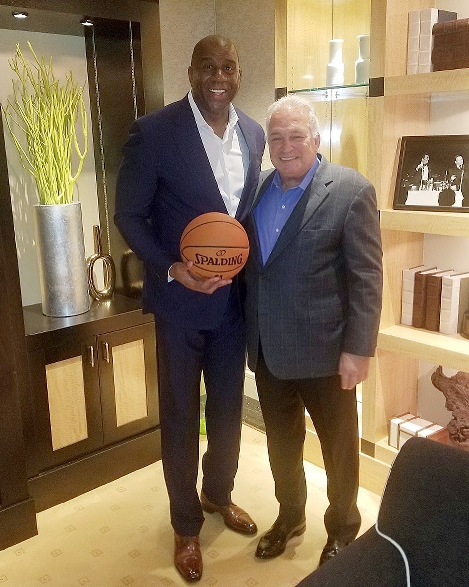 Basketbalová legenda Earvin »Magic« Johnson