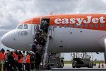 Letadlo nízkonákladové společnosti easyJet