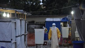 Donka, centrum na léčbu eboly v Conakry. 